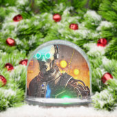 Robot 2 snow globe (クリスマス)