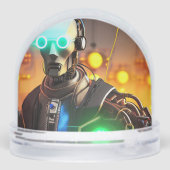 Robot 2 snow globe (裏面)