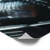 Robot 3 matte poster ポスター (角)