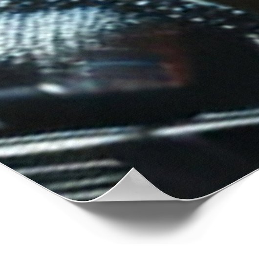 Robot 3 matte poster ポスター (角)