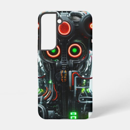 Robot 3 Samsung S22 フォンケース Galaxyケース (裏面)