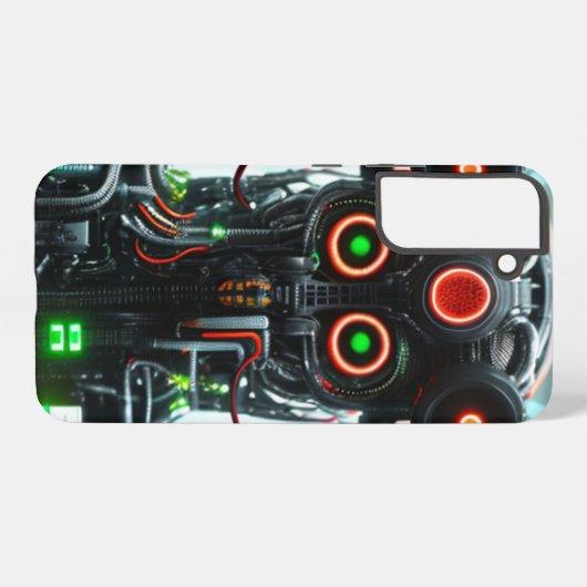 Robot 3 Samsung S22 Plus phone case Galaxyケース (裏面横)