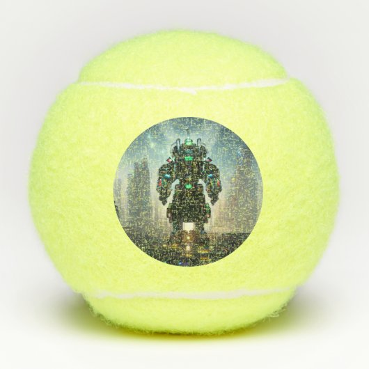 Robot 4 Penn tennis balls テニスボール (正面)