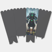 Robot 4 popcorn boxes フェイバーボックス (見開き)