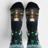 Robot 4 premium socks ソックス (上部)