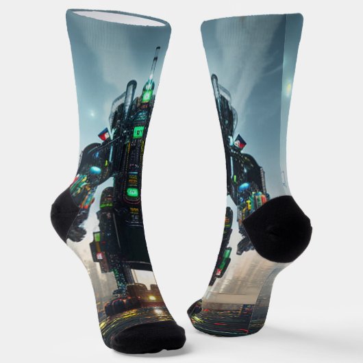 Robot 4 premium socks ソックス (傾斜あり)
