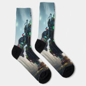 Robot 4 premium socks ソックス (右)
