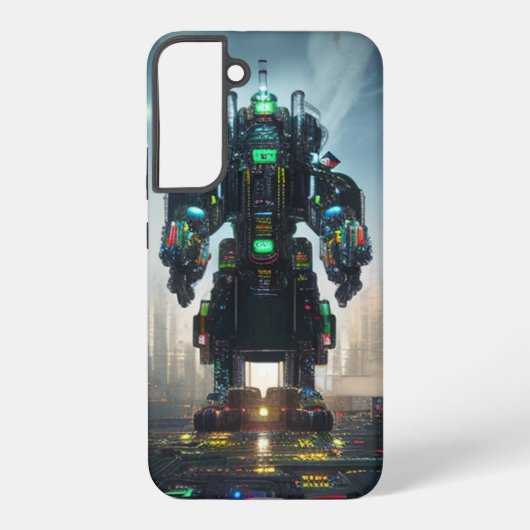 Robot 4 Samsung S22 Plus phone case Galaxyケース (裏面)