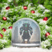 Robot 4 snow globe (クリスマス)