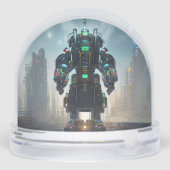 Robot 4 snow globe (裏面)