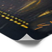 Robot 4 value matte poster ポスター (角)