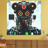 Robot 5 canvas print キャンバスプリント (インサイチュ (リビング))