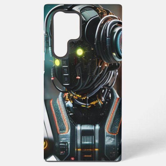 Robot 5 Samsung S22 Ultra phone case Galaxyケース (裏面)