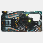 Robot 5 Samsung S22 Ultra phone case Galaxyケース (裏面横)