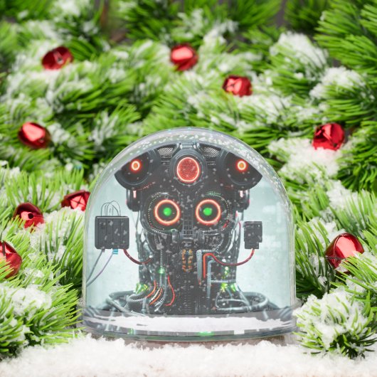 Robot 5 snow globe (クリスマス)