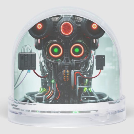Robot 5 snow globe (裏面)