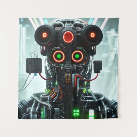 Robot 5 tapestry タペストリー (正面)