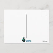 Robot Bartender in Interstellar Space Age Dive Bar ポストカード (裏面)