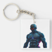 Robot Bodybuilder キーホルダー (正面)