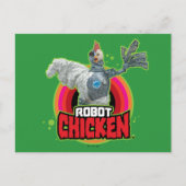 Robot Chicken Character Logo ポストカード (正面)