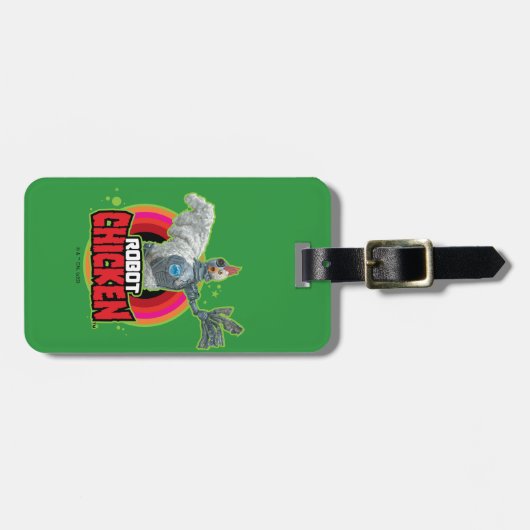 Robot Chicken Character Logo ラゲッジタグ (正面横)