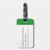 Robot Chicken Character Logo ラゲッジタグ (裏面縦)