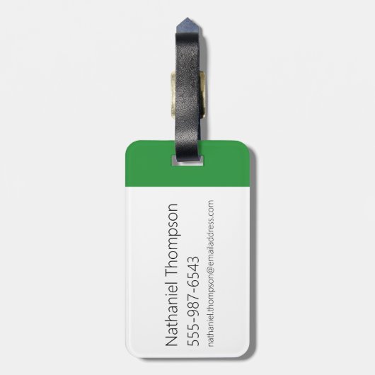 Robot Chicken Character Logo ラゲッジタグ (裏面縦)