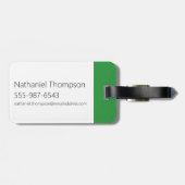 Robot Chicken Character Logo ラゲッジタグ (裏面横)