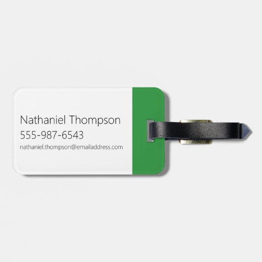 Robot Chicken Character Logo ラゲッジタグ (裏面横)