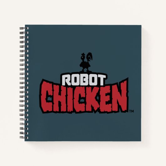 Robot Chicken Logo ノートブック (正面)