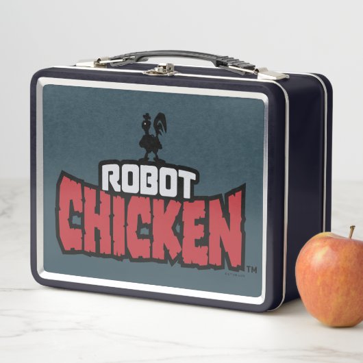 Robot Chicken Logo メタルランチボックス (インサイチュ)