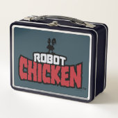 Robot Chicken Logo メタルランチボックス (正面)