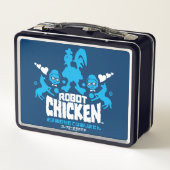 Robot Chicken Nerd Unicorn Graphic メタルランチボックス (裏面)