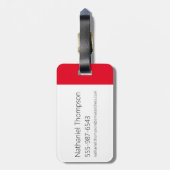 Robot Chicken Nerd Unicorn Graphic ラゲッジタグ (裏面縦)