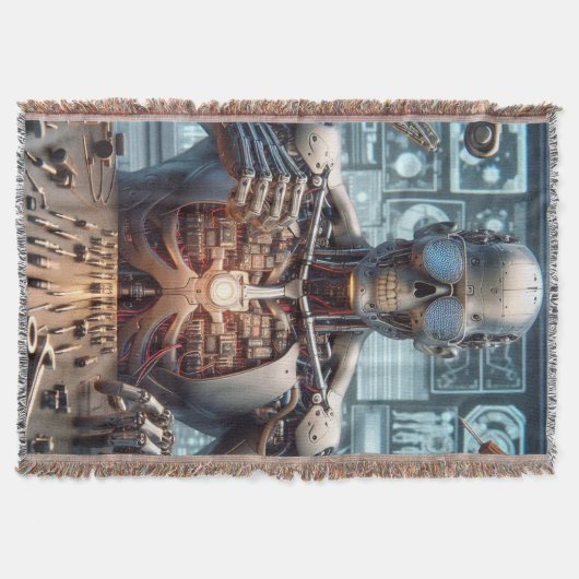 Robot Engineer スローブランケット (正面)
