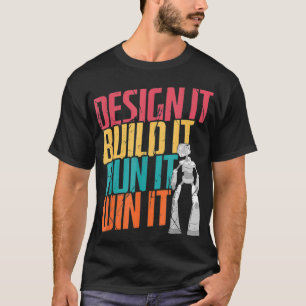 Robot Engineer Robotics Tシャツ