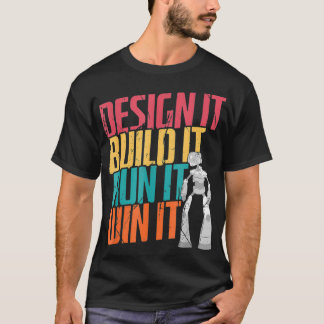 Robot Engineer Robotics Tシャツ