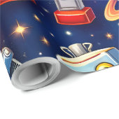 Robot exploration cos ラッピングペーパー (ロールコーナー)