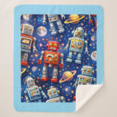 Robot exploration, cosmic art シェルパブランケット (正面)