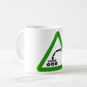 Robot Machine Sign Coffee Mug コーヒーマグカップ (正面左)