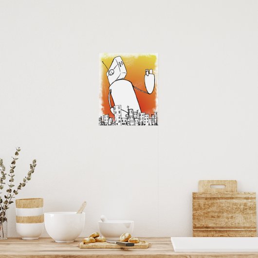 Robot Overlord ポスター (キッチン)