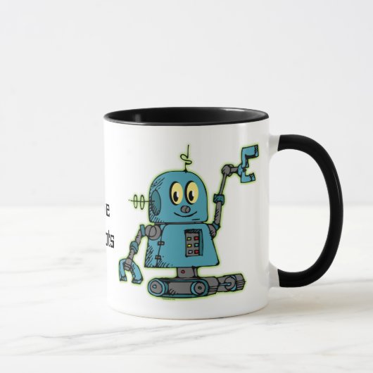 Robot Personalized Mug氏 マグカップ (右)