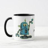 Robot Personalized Mug氏 マグカップ (左)