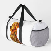 Robot Retriever � Futuristic Mecha Dog ダッフルバッグ (右コーナー)