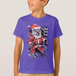 Robot Santa Claus Tシャツ