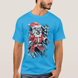 Robot Santa Claus Tシャツ