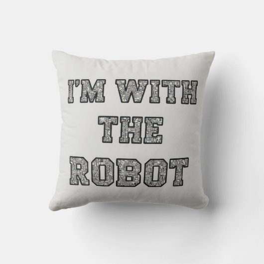 Robot Text クッション (裏面)