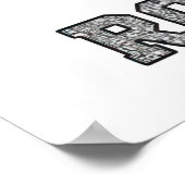 Robot Text ポスター (角)