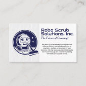 Robot Vacuuming | Cleaning Services 名刺 (正面)