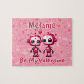 Robot Valentine's Day Puzzle  ジグソーパズル (横)